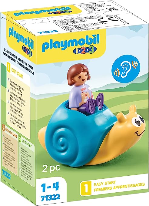 PLAYMOBIL 71322 DONDOLO LUMACHINA 1.2.3