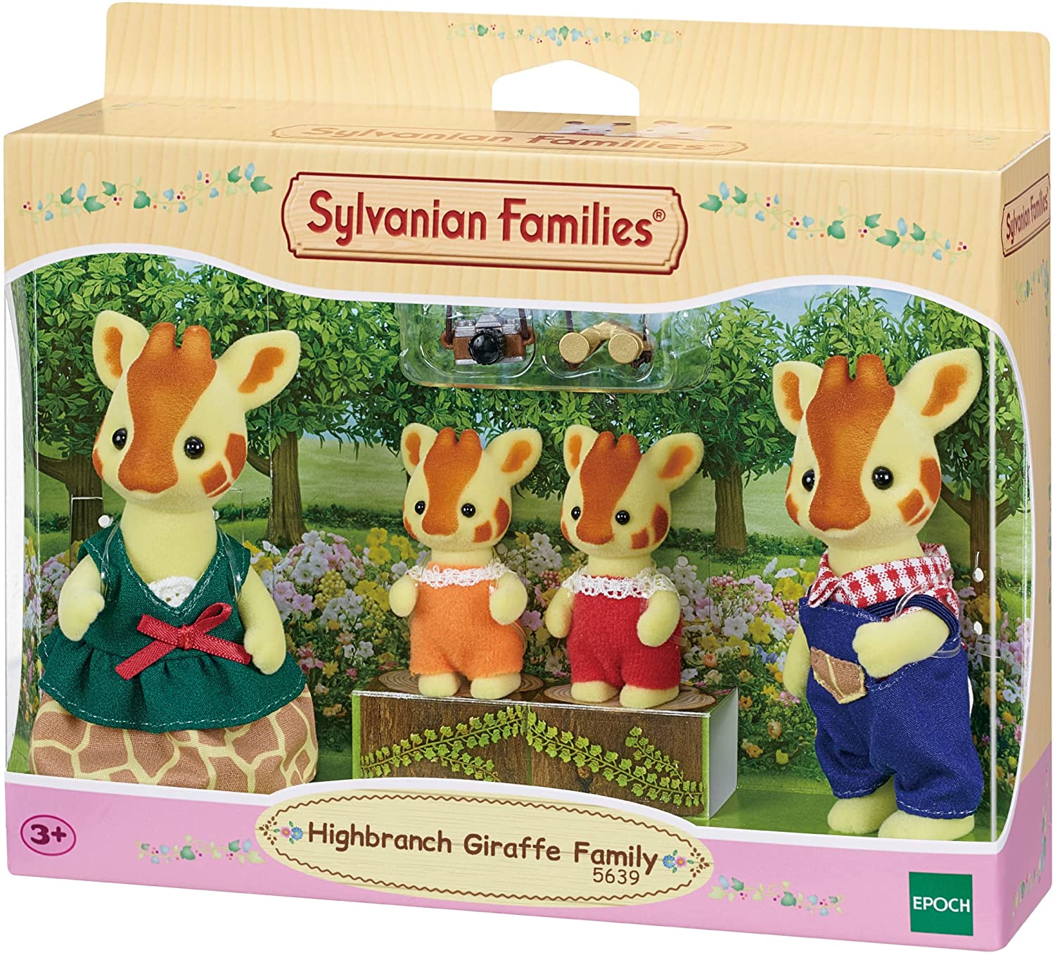 SYLVANIAN FAMILIES 5639 FAMIGLIA GIRAFFE