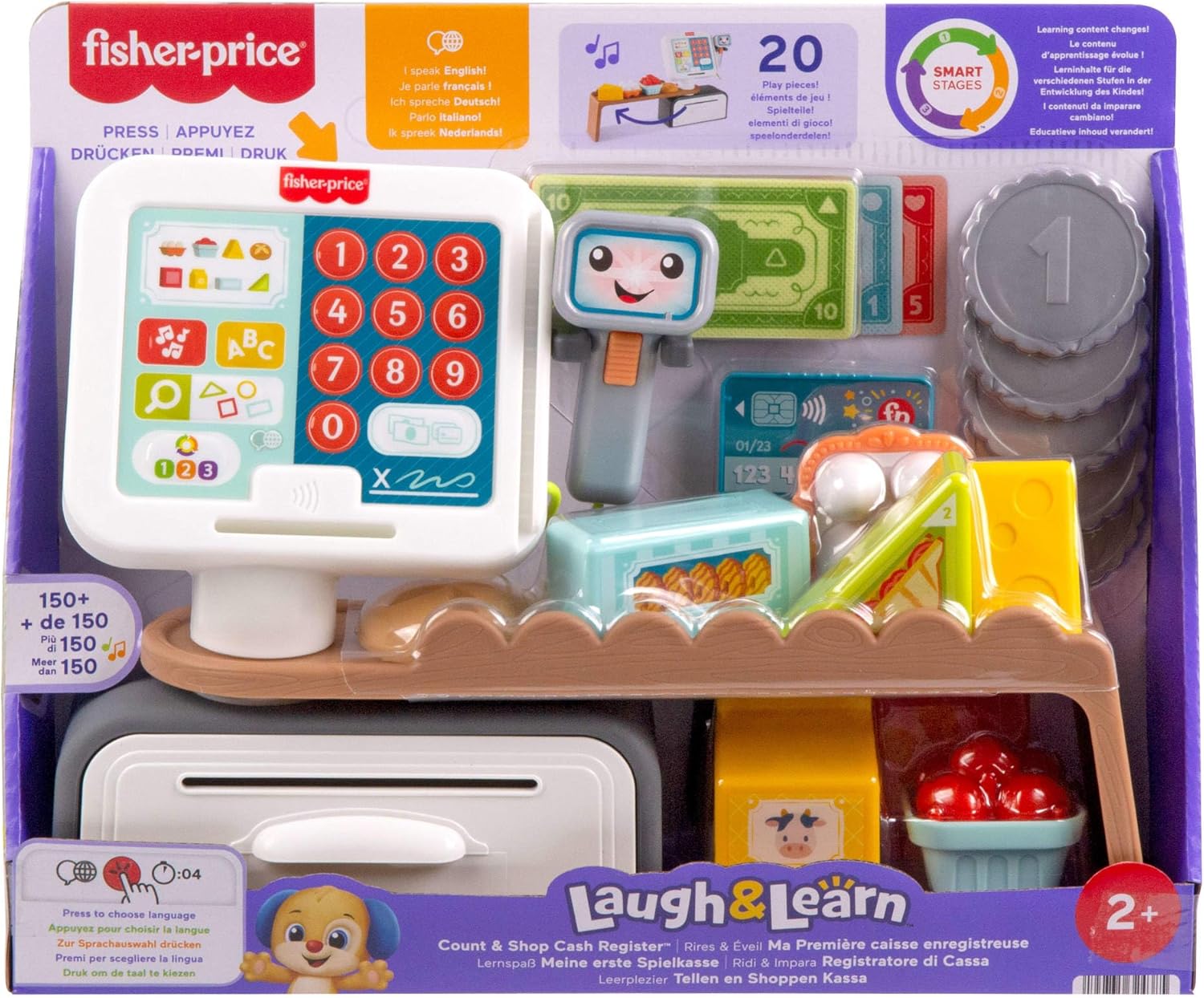 FISHER PRICE JGX00 REGISTRATORE DI CASSA