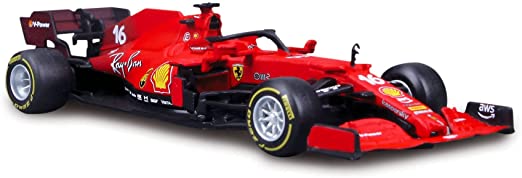 BURAGO 921398 AUTO F1 SF21 LECLERC SCALA 1/43