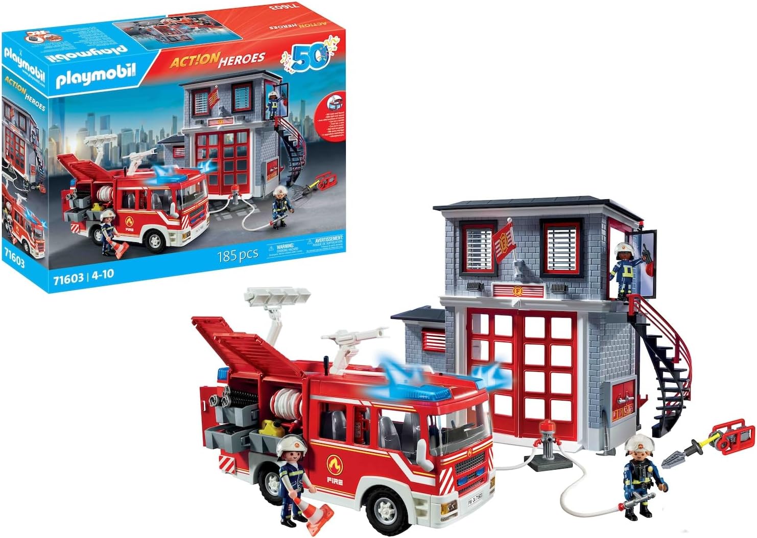 PLAYMOBIL 71603 MEGA SET DEI VIGILI DEL FUOCO