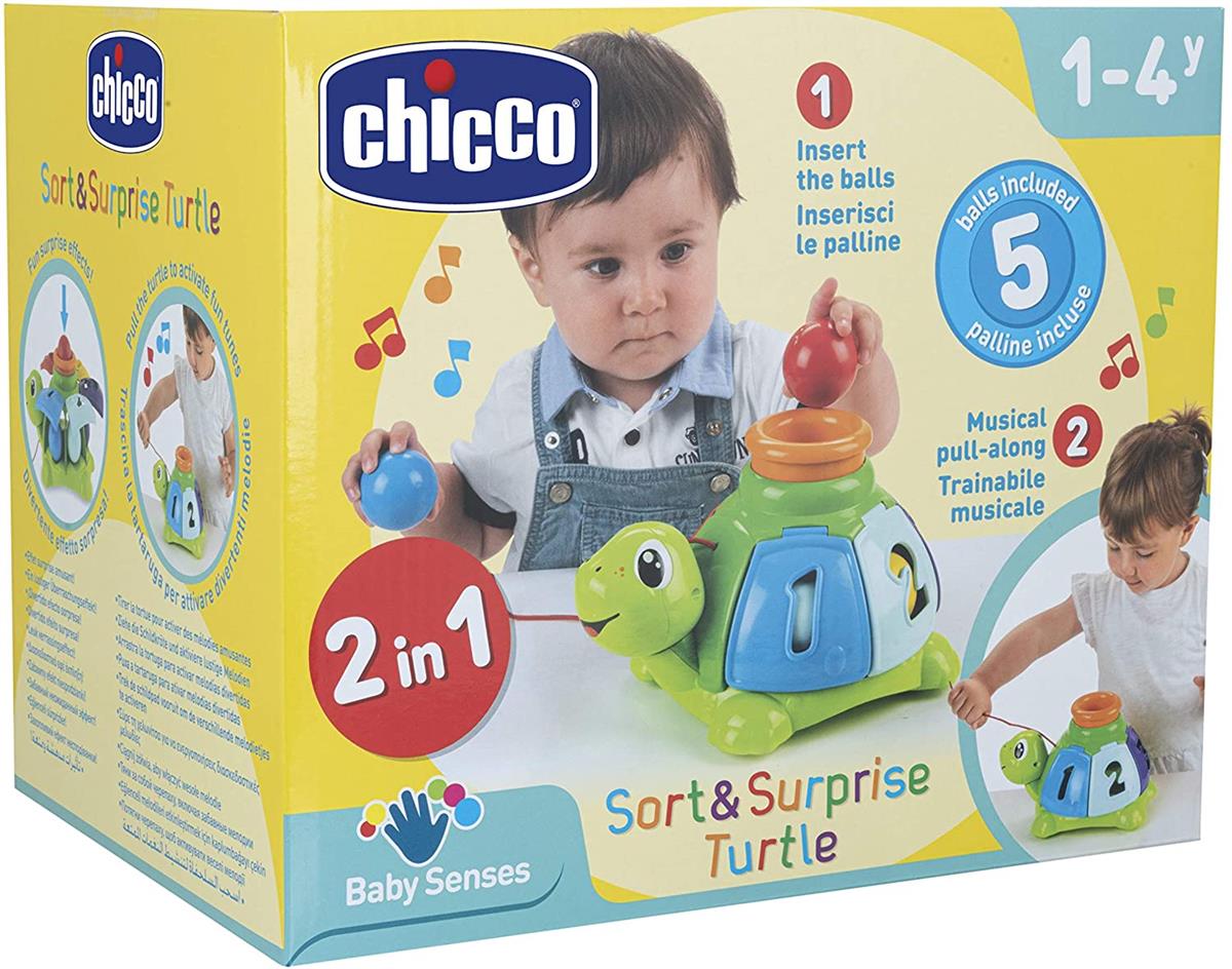 CHICCO 10622 TARTARUGA INCASTRA E TIRA