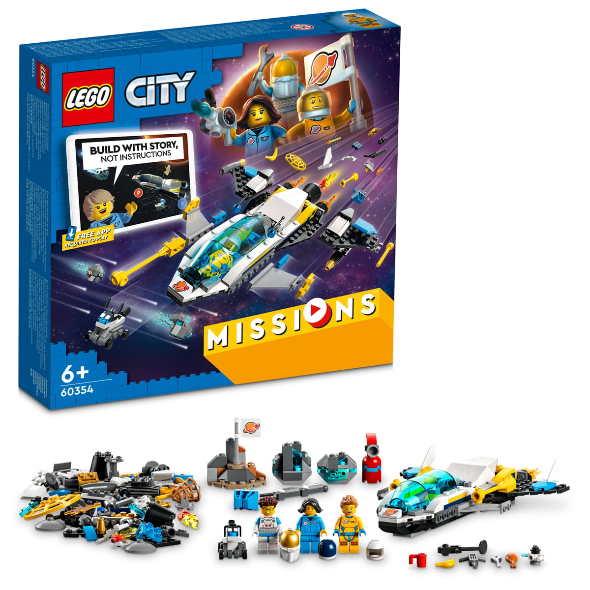LEGO 60354 MISSIONI DI ESPLORAZIONE SU MARTE CITY