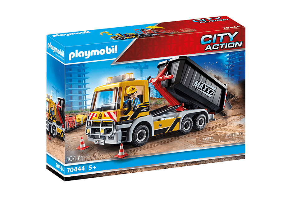 PLAYMOBIL 70444 CAMION CON DUE CASSONI