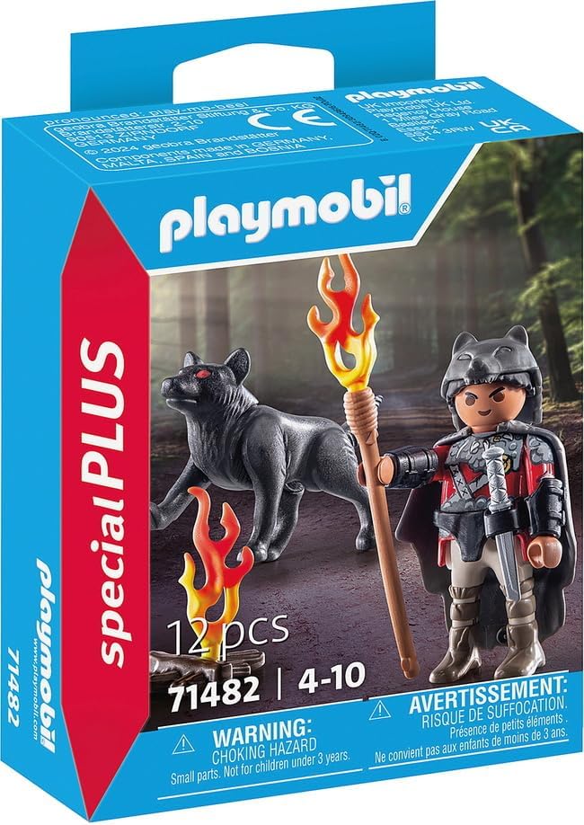 PLAYMOBIL 71482 GUERRIERO CON LUPO