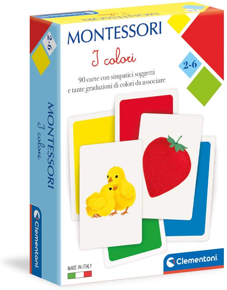 CLEMENTONI 16333 MONTESSORI CARTE COLORI