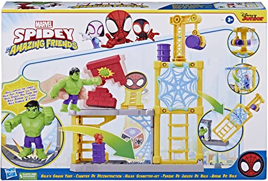 HASBRO F37175L0 SPIDEY PLAYSET HULK SPACCATUTTO