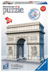 RAVENSBURGER 12514 PUZZLE 3D ARCO DI TRIONFO