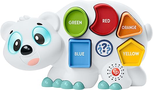 FISHER PRICE HRB80 PARLAMICI FABIETTO ORSETTO FORME E COLORI