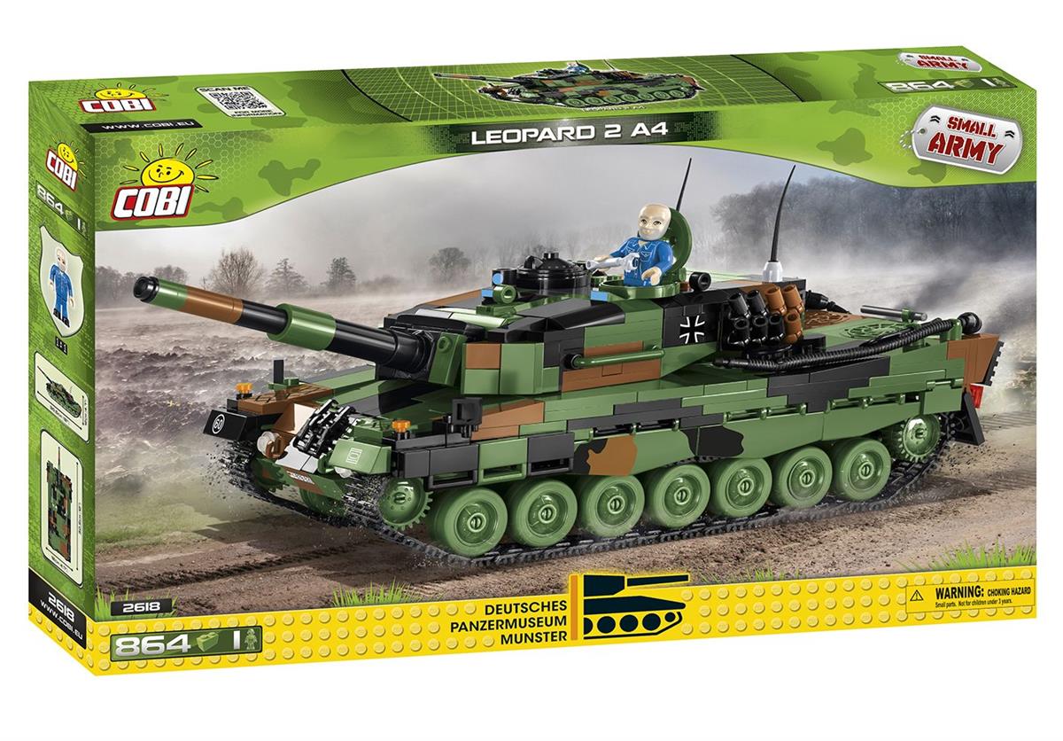 COBI 095570 CARRO ARMATO LEOPARD 2A4