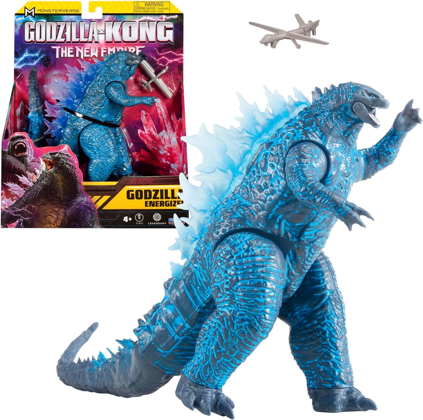 GIOCHI PREZIOSI MN35212 GXK PERSONAGGIO GODZILLA ENERGIZED
