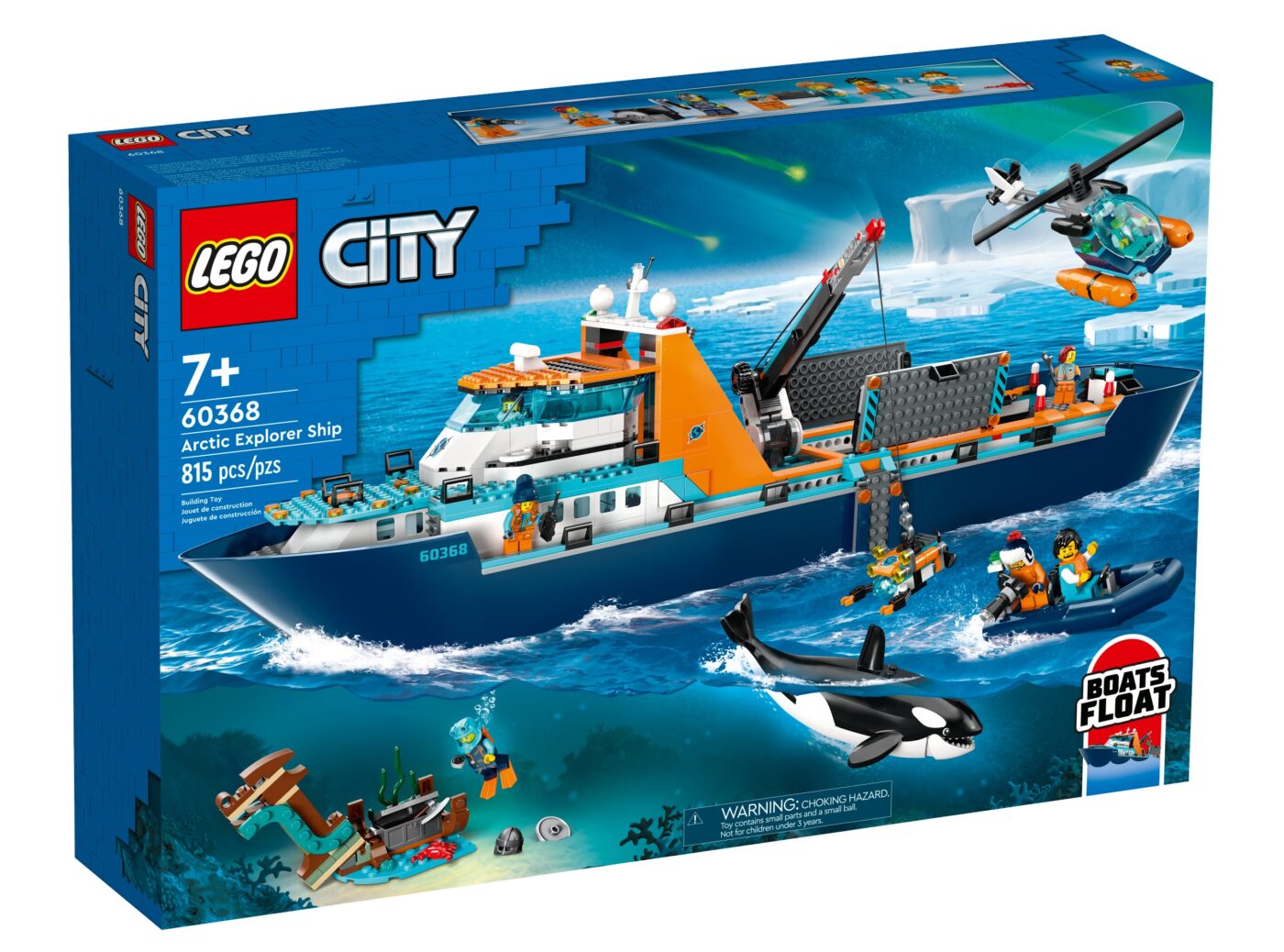 LEGO 60368 ESPLORATORE ARTICO CITY