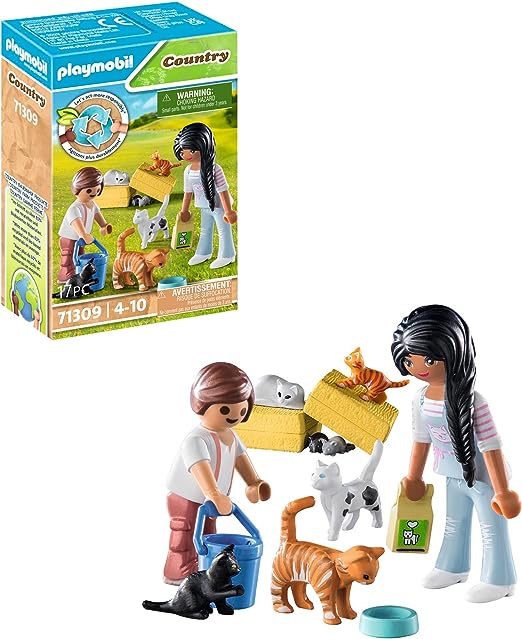 PLAYMOBIL 71309 FAMIGLIA DI GATTI