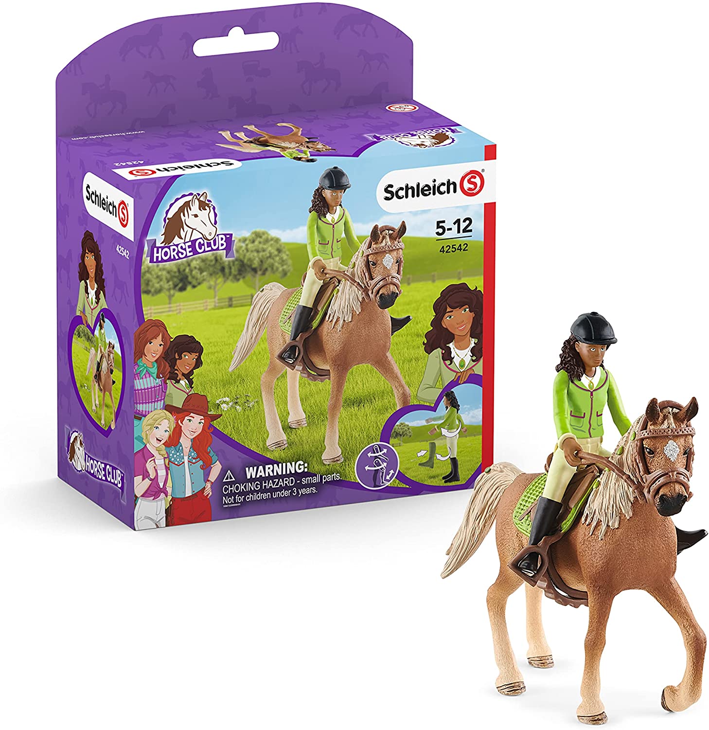 SCHLEICH 2542542 HORSE CLUB SARAH E MISTERY