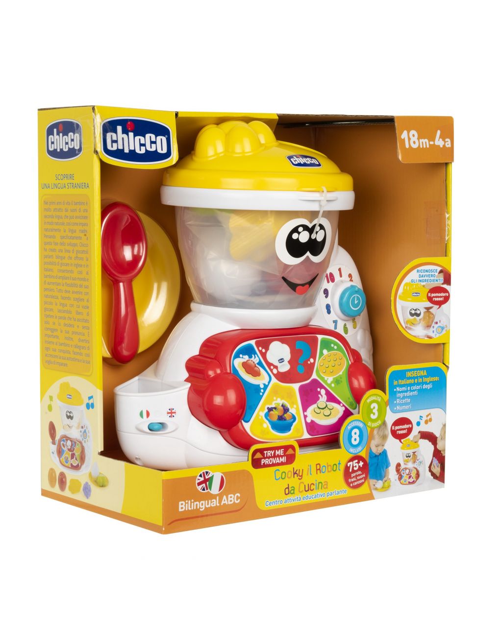 CHICCO 10197 COOKY IL ROBOT DA CUCINA