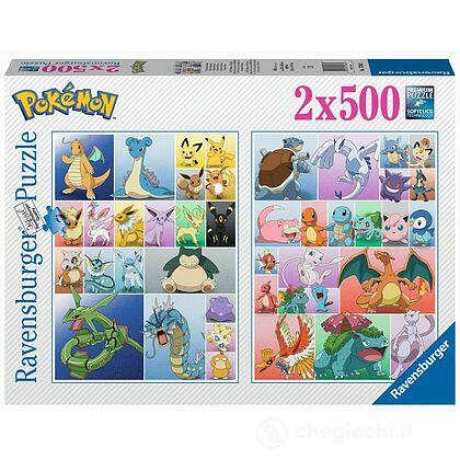 RAVENSBURGER 17266 PUZZLE DA 2X500 PZ. POKEMON