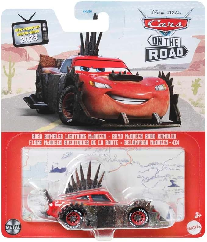 MATTEL HKY40 CARS ON THE ROAD LIGHTING MCQUEEN