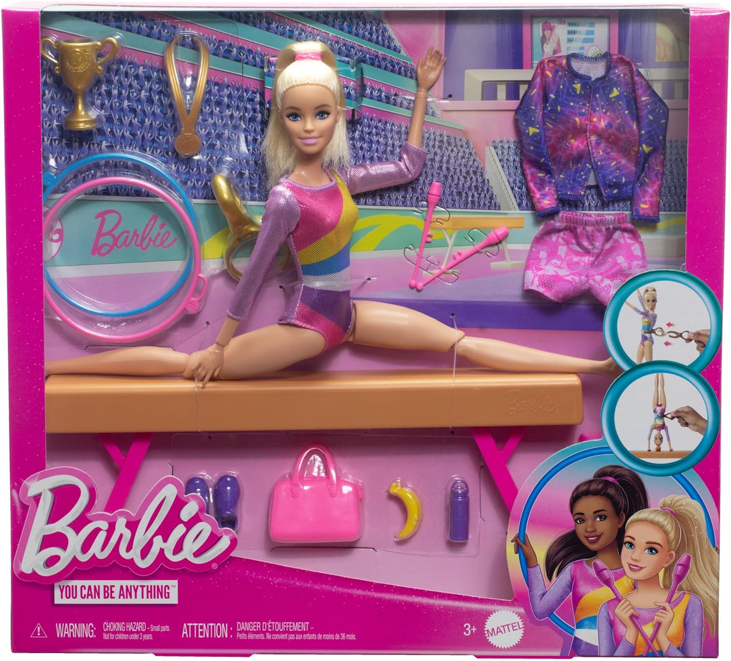 MATTEL HRG52 BARBIE GINNASTA PLAYSET