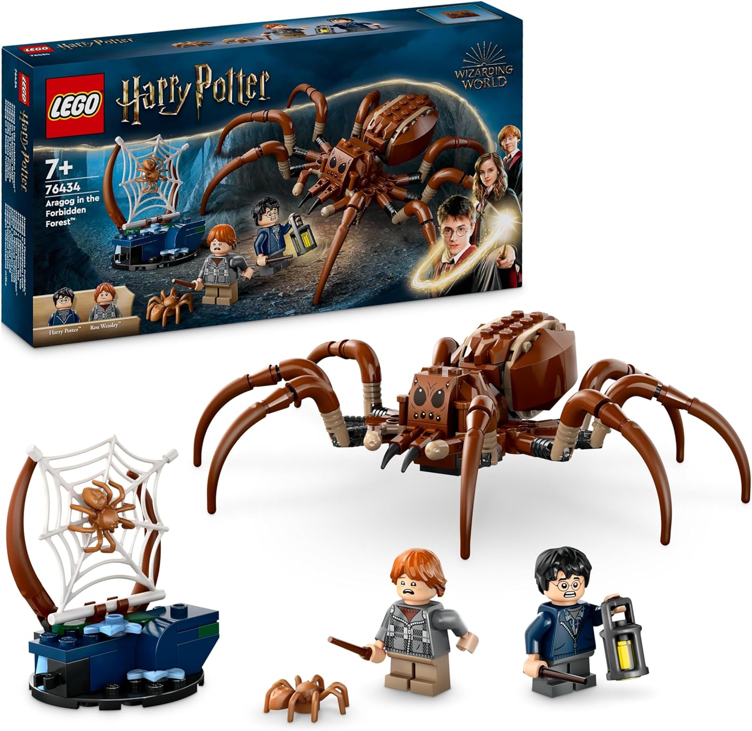 LEGO 76434 ARAGOG NELLA FORESTA PROIBITA HARRY POTTER