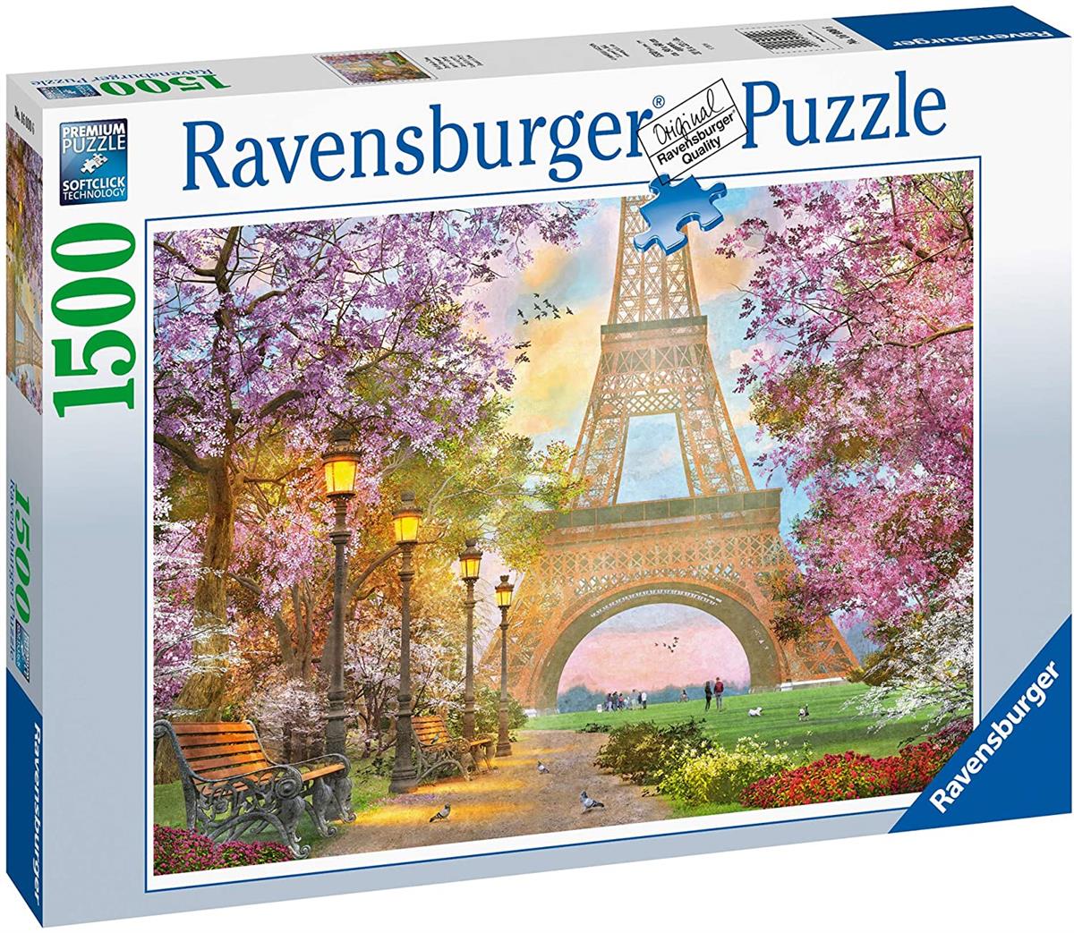 RAVENSBURGER 16000 PUZZLE DA 1500 PZ. AMORE A PARIGI