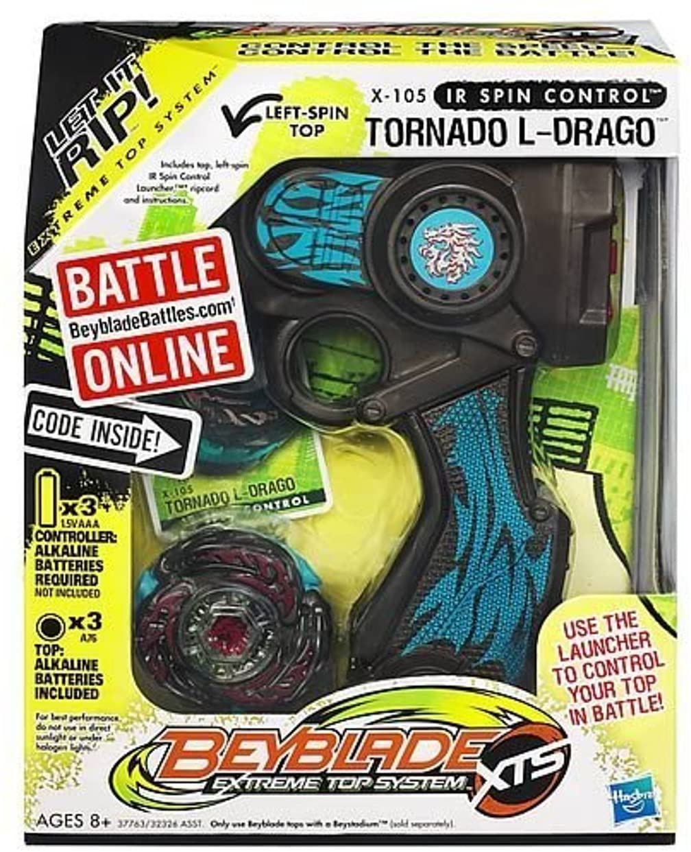 HASBRO 32326983 BEY BLADE IR SPIN CONTROL