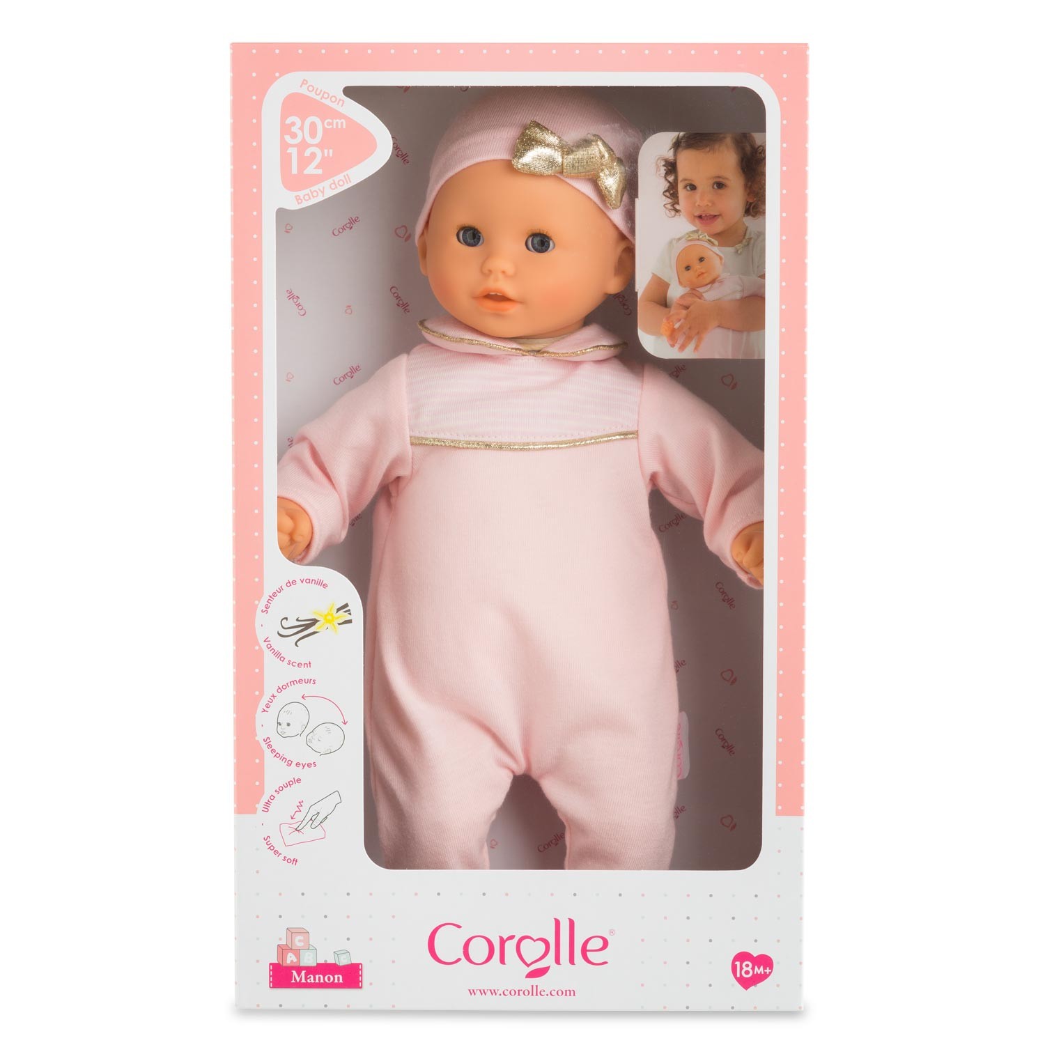 COROLLE 100270 BAMBOLA BEBE' CALIN MANON PAYS DES REVES CM. 30