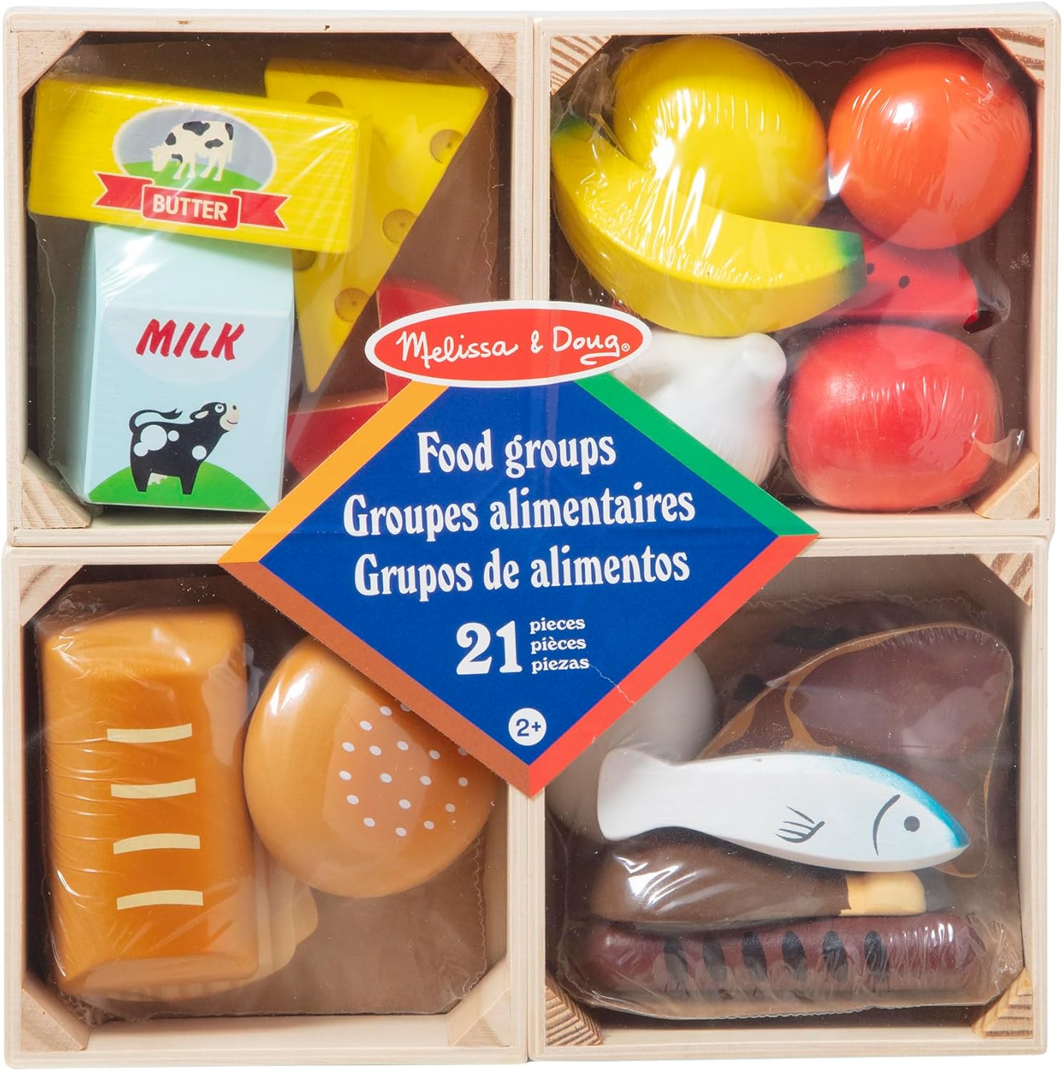 SPINMASTER 6074886 MELISSA AND DOUG SET GUPPI DI CIBO