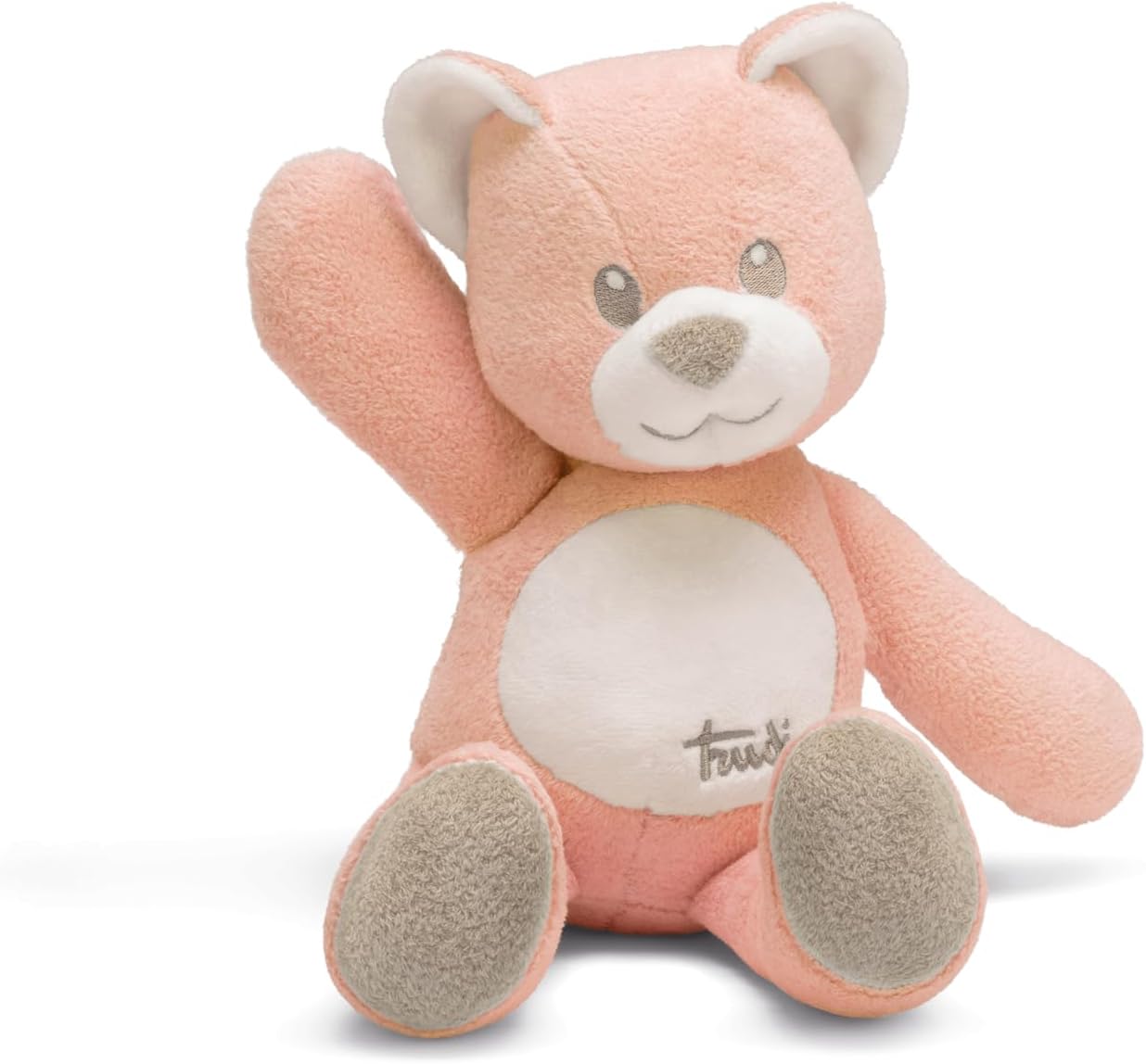 TRUDI 28168 PELUCHE ORSO CREMINO ROSA