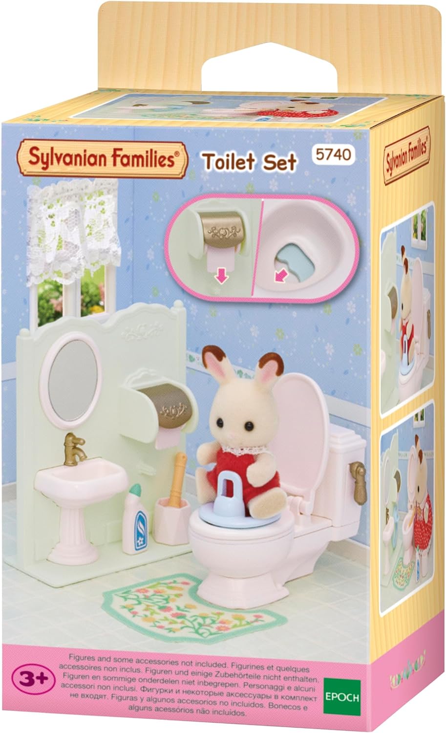 SYLVANIAN FAMILIES 5740 SET ACCESSORI TOILETTE