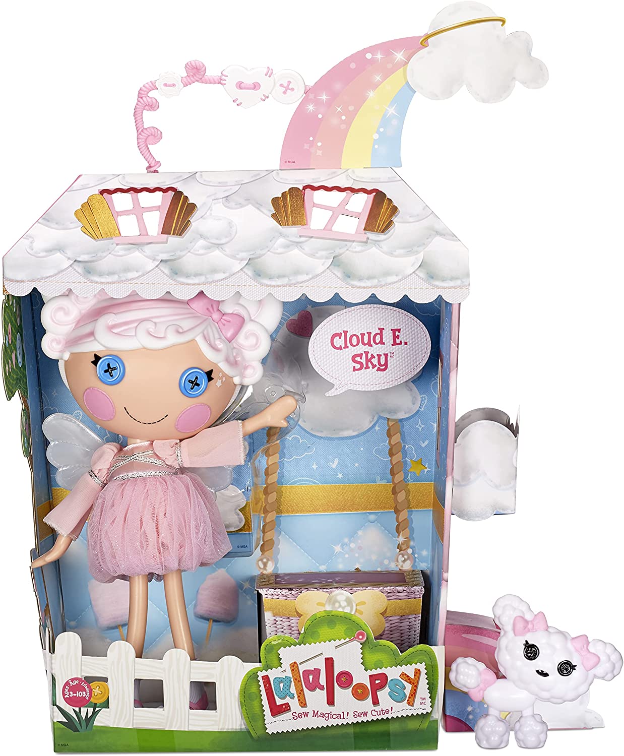 MGA 576853 LALALOOPSY LARGE DOLL CLOUD SKY