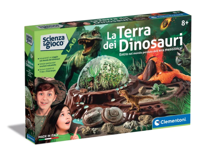 CLEMENTONI 19340 LA TERRA DEI DINOSAURI