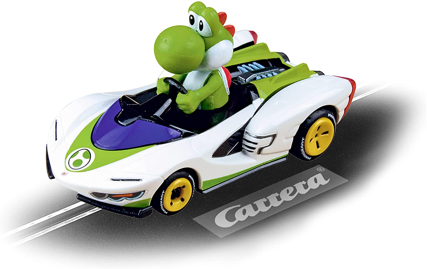 CARRERA 64183 AUTO GO MARIO KART P-WING YOSHI