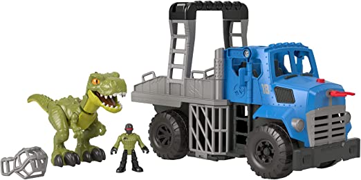 FISHER PRICE GVV50 FUGA DAL DINO TRASPORTATORE VEICOLO JURASSIC WORLD IMAGINEXT