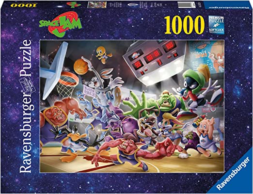 RAVENSBURGER 16923 PUZZLE DA 1000 PZ. SPACE JAM FINAL DUNK