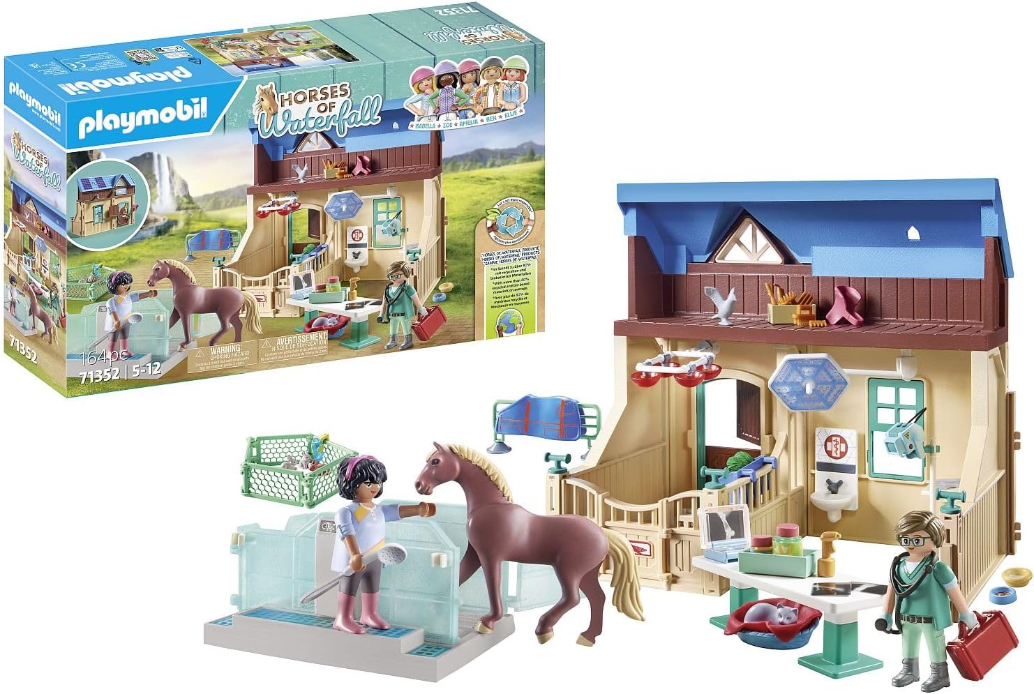 PLAYMOBIL 71352 STALLA CON VETERINARIO