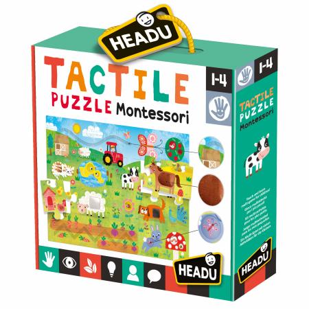 HEADU MU23592 TACTILE PUZZLE MONTESSORI