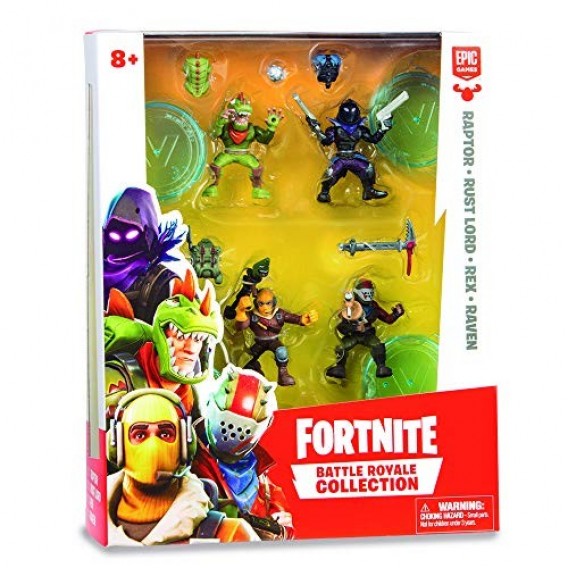 Giochi Preziosi Fortne Blister con 4 Personaggi e Accessori