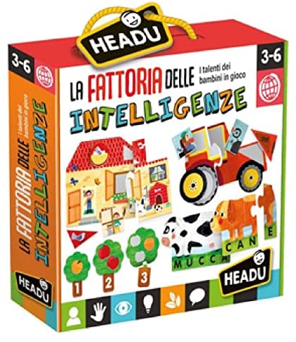 HEADU IT29549 GIOCHI DELLA FATTORIA CON 6 INTELLIGENZE