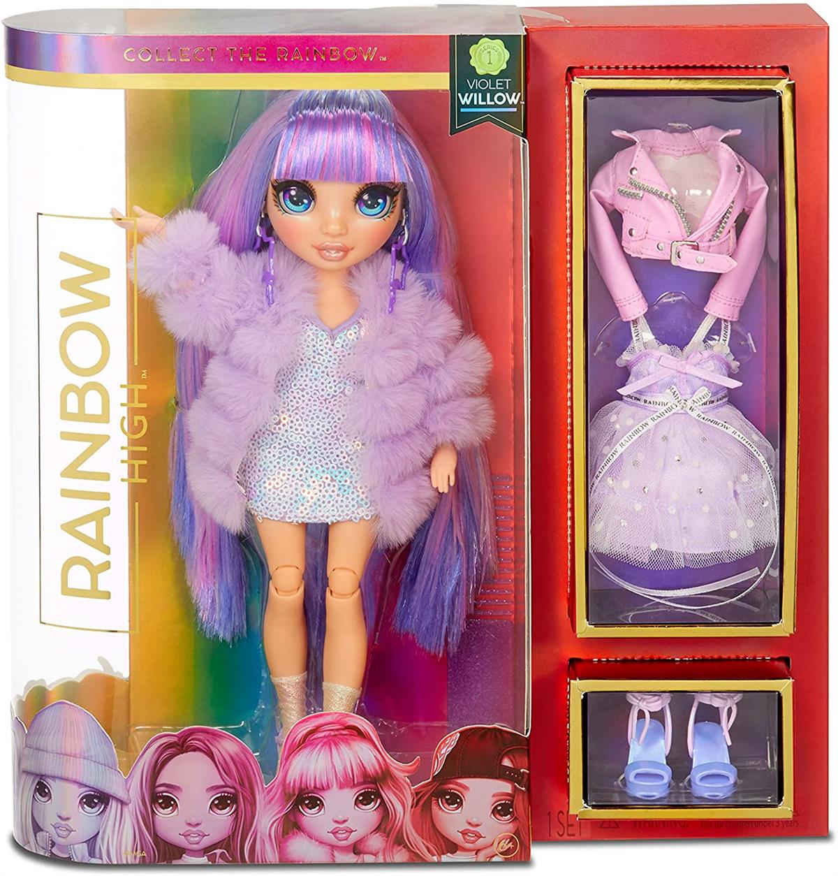 MGA 569602 RAINBOW HIGH DOLL VIOLET WILLOW