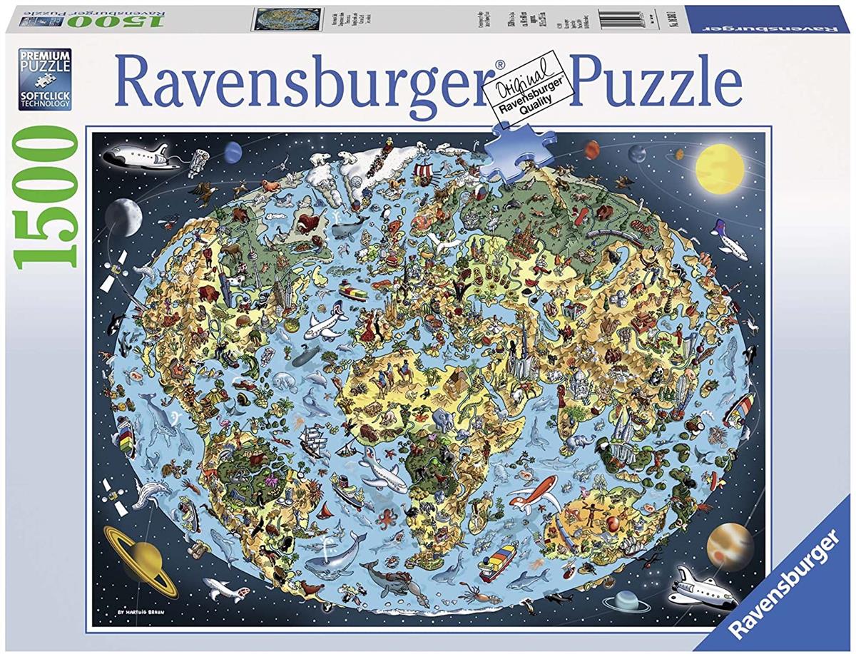 Ravensburger - 16250 - Puzzle - 1500 Pièces La nuit des loups