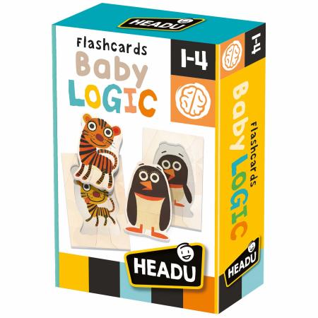 HEADU MU23813 FLASHCARDS BABY LOGIC