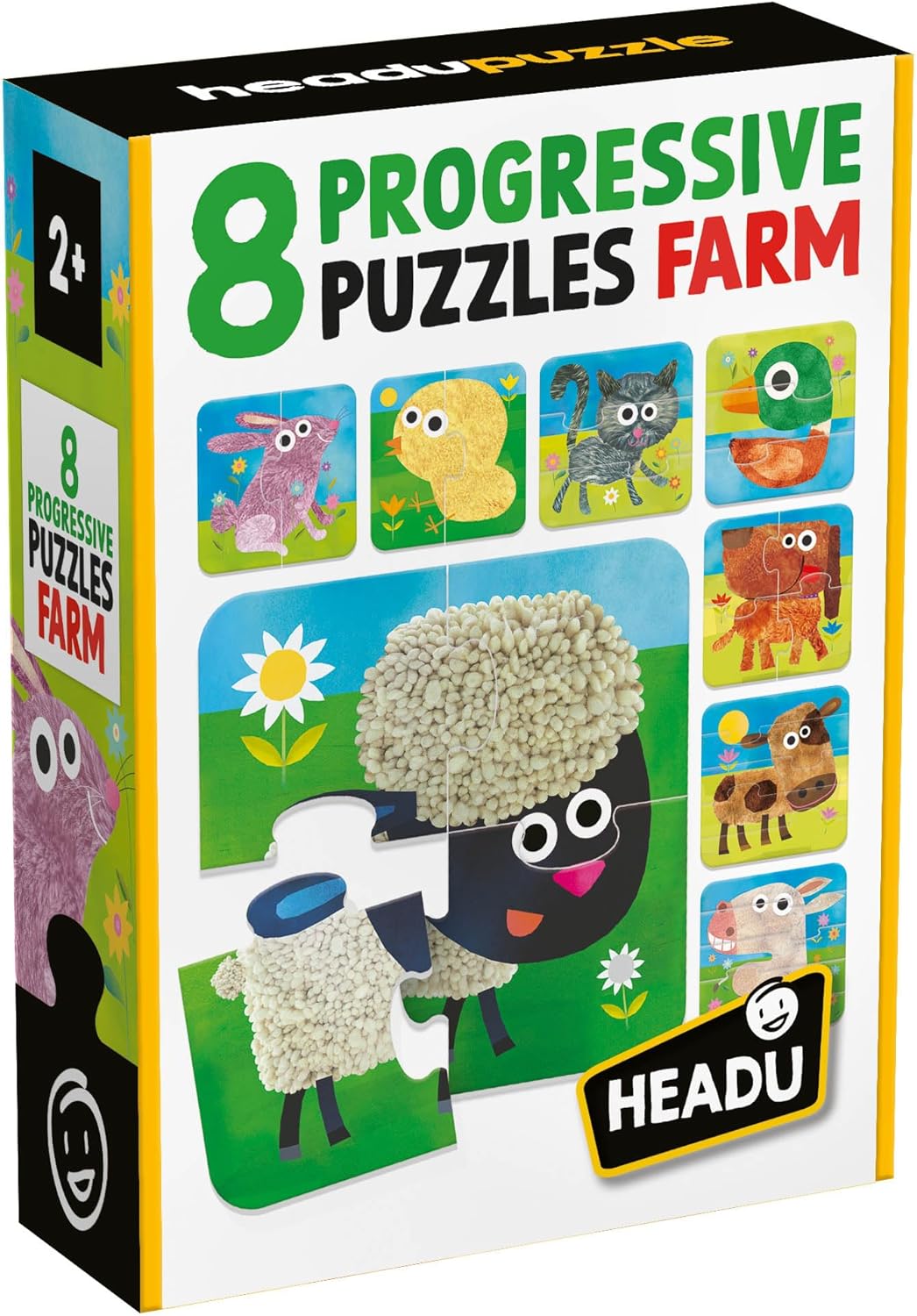 HEADU MU55515 8 PROGRESSIVE PUZZLE THE FARM