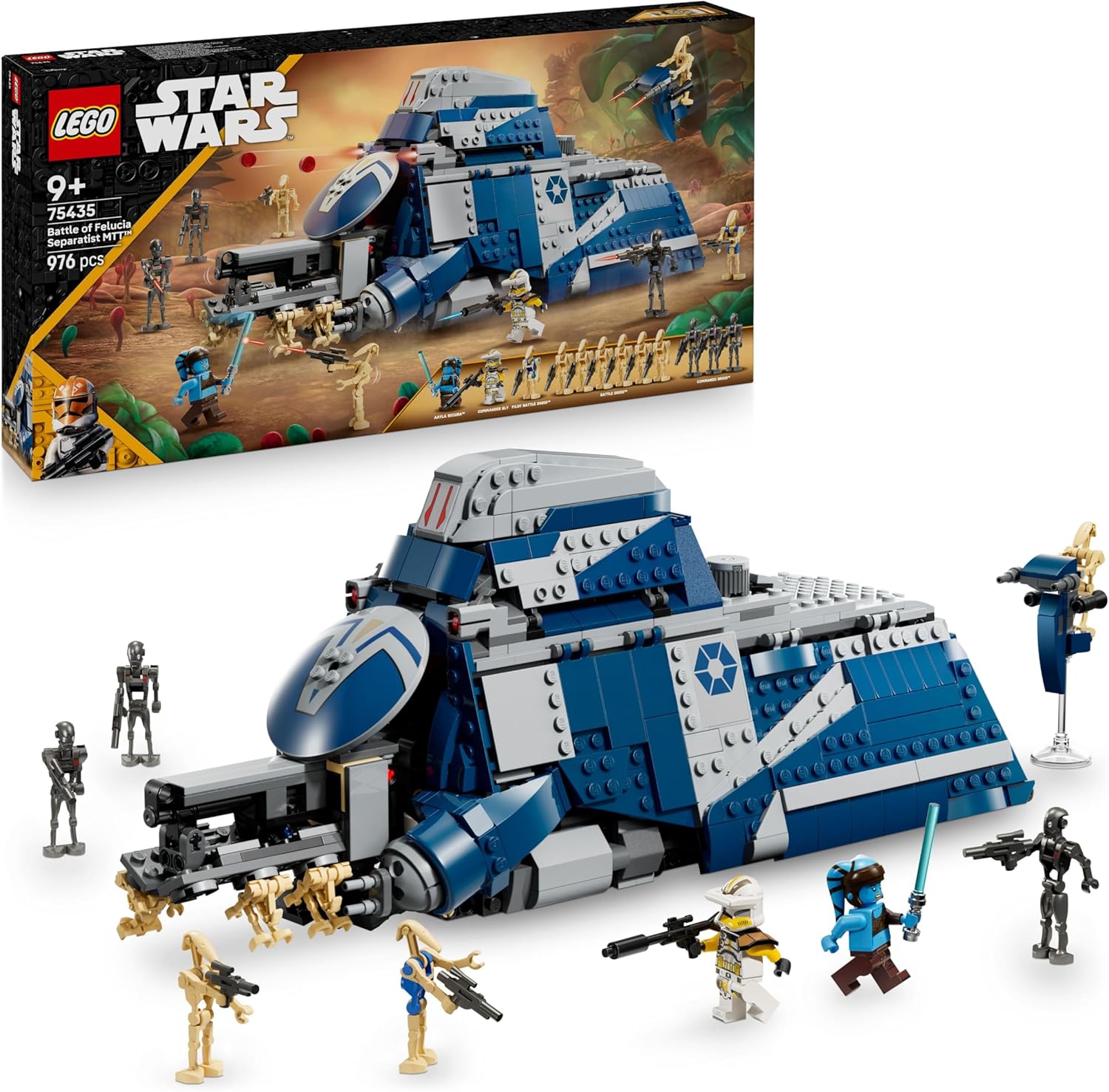 LEGO 75435 MTT SEPARATISTA BATTAGLIA DI FELUCIA STAR WARS