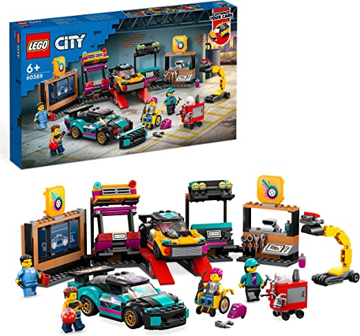 LEGO 60389 GARAGE AUTO PERSONALIZZATO CITY