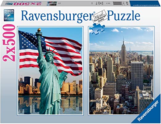 RAVENSBURGER 17289 PUZZLE DA 2X500 PZ. NEW YORK