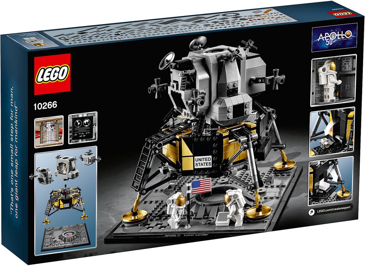 LEGO 10266 NASA APOLLO 11 LUNAR LANDER CREATOR