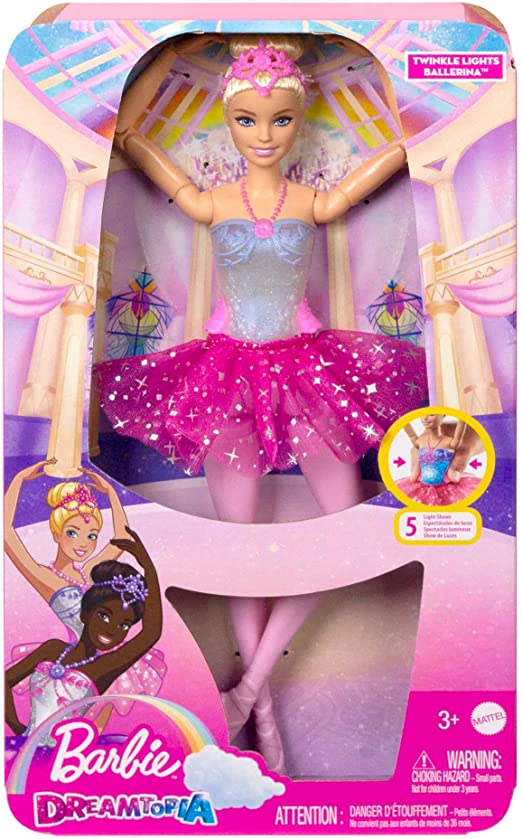 MATTEL HLC25 BARBIE BALLERINA LUCI MAGICHE