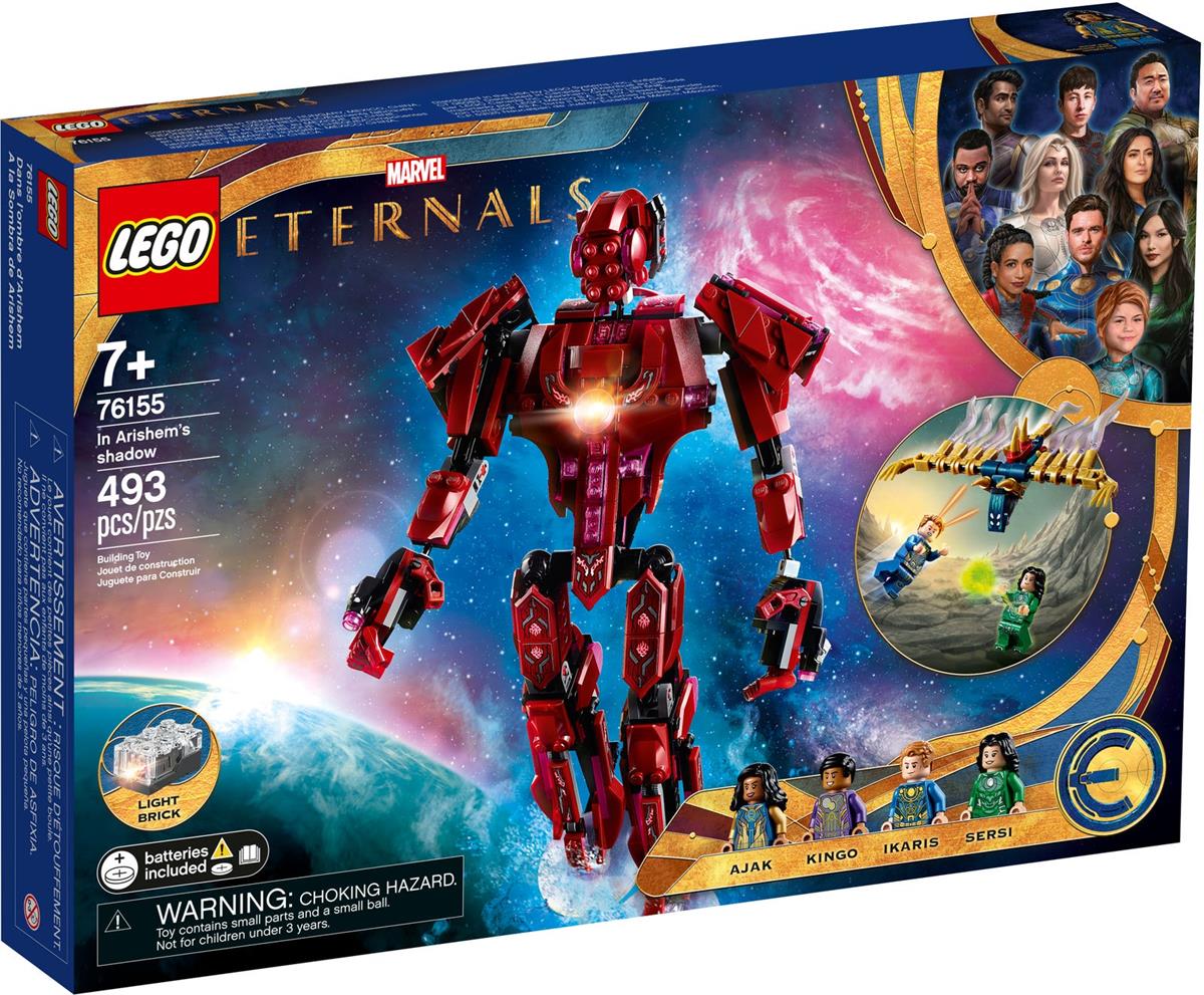 LEGO 76155 GLI ETERNALS ALL'OMBRA DI ARISHERM