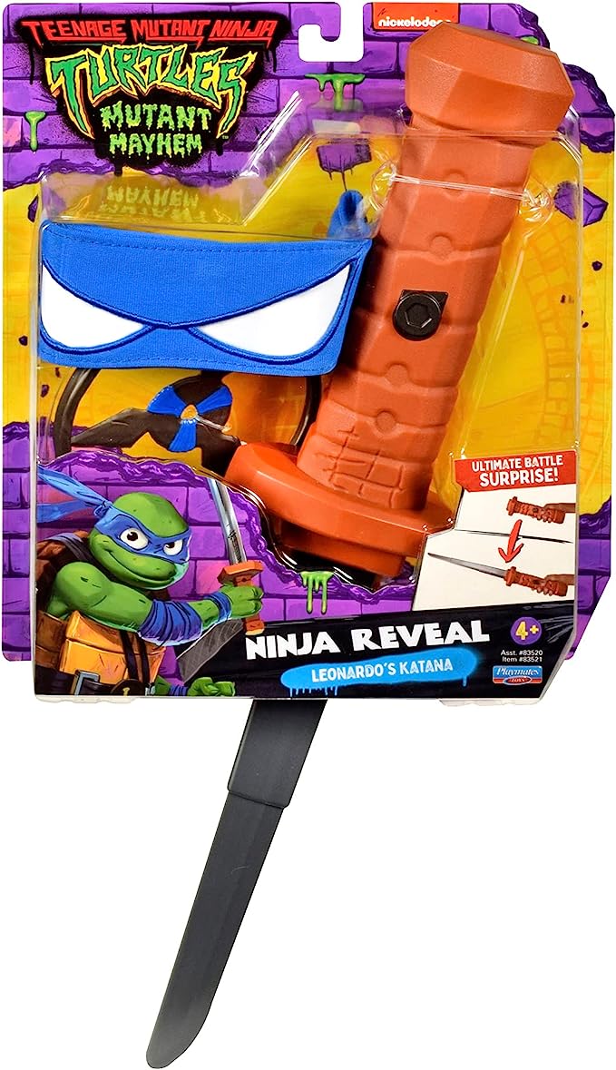 GIOCHI PREZIOSI TU806000 TURTLES NINJA LEONARDO'S KATANA