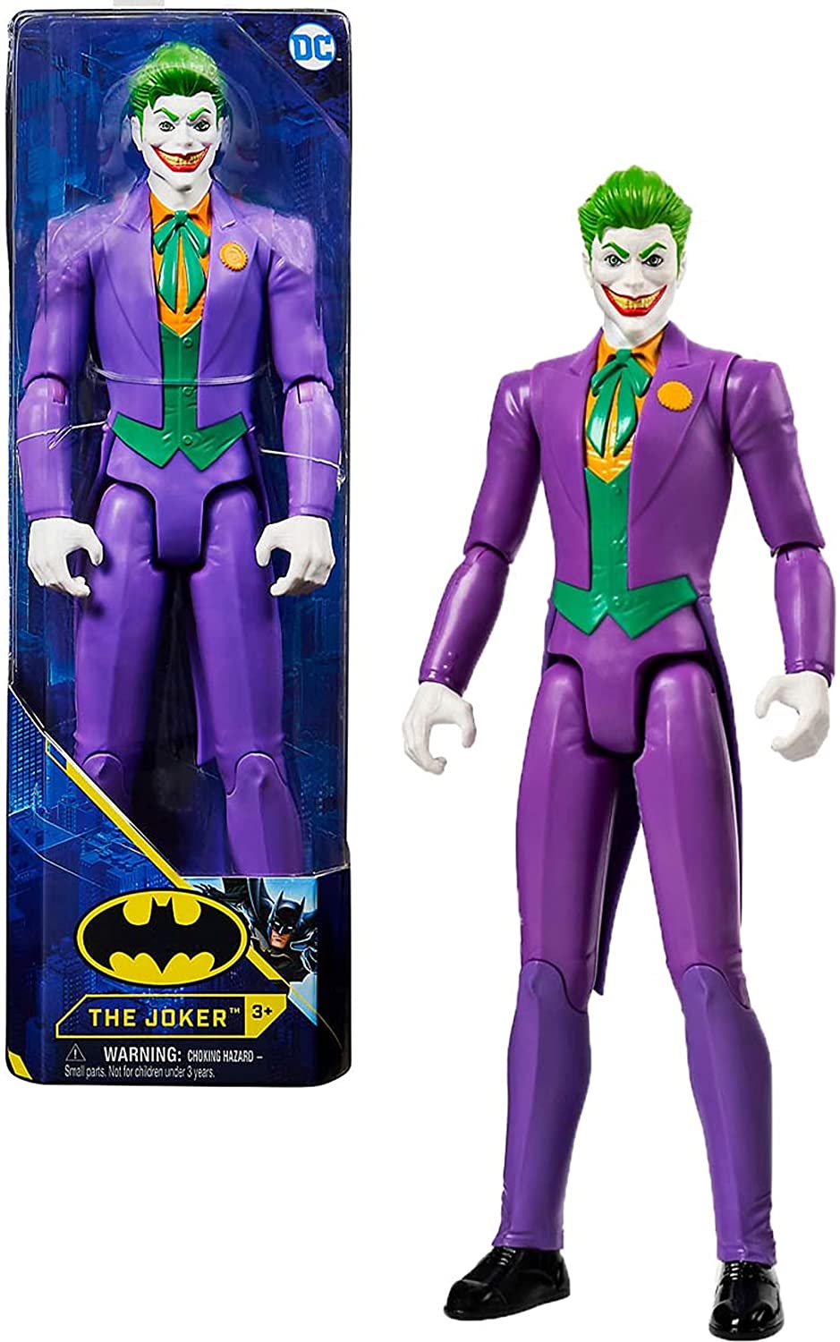 SPINMASTER 6063093 PERSONAGGIO JOKER CLASSICO CM.30